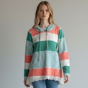 NWT Self ❤️ Esteem hoodie shirt  Size M